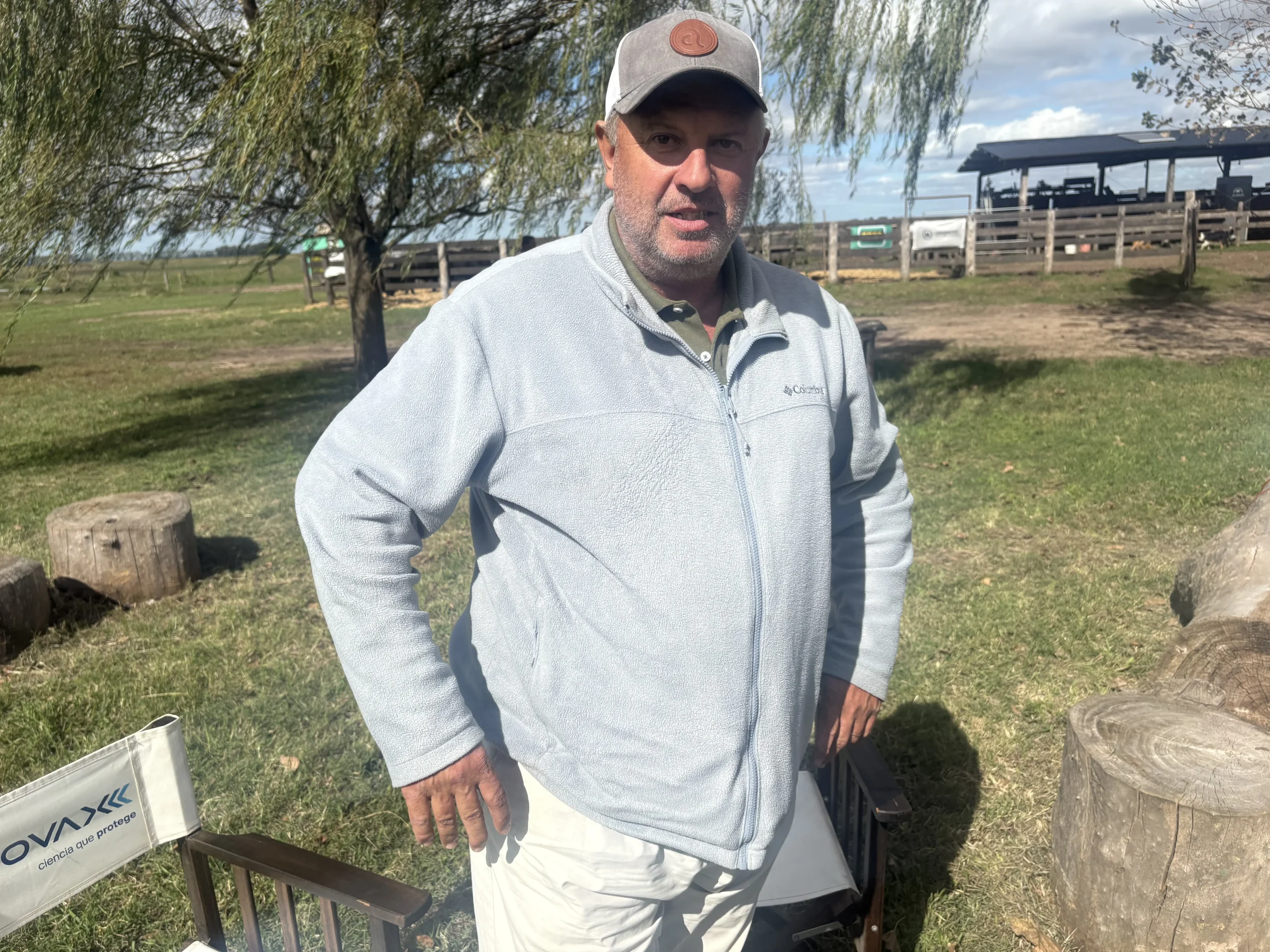 Federico Zelayeta, de cabaña El Nivel, debutó en la pastoril y le fue excelente: sus dos toros PC quedaron en los grupos 1 y 2