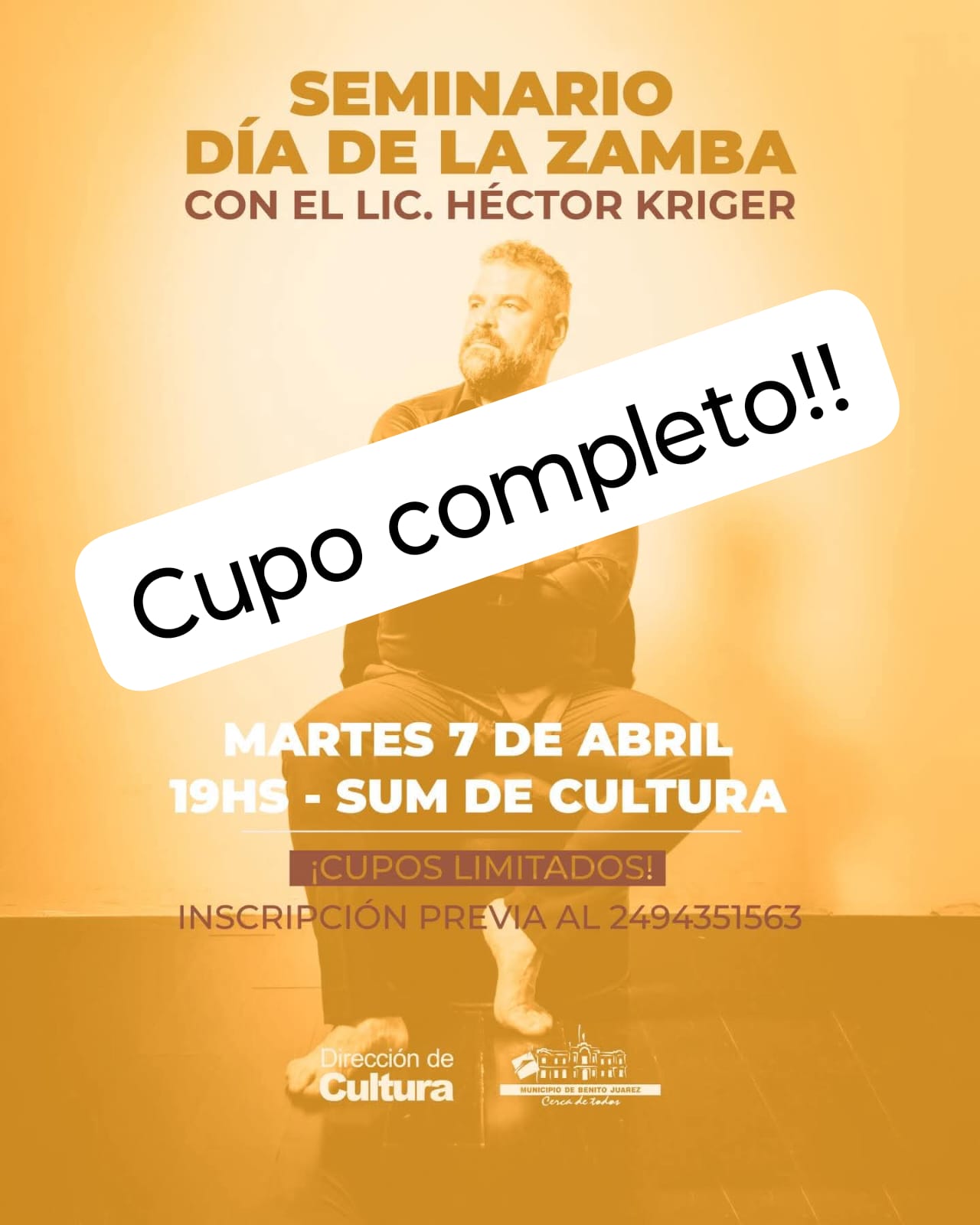 Seminario de Zamba tradicional en Benito Juárez: danza, identidad y celebración