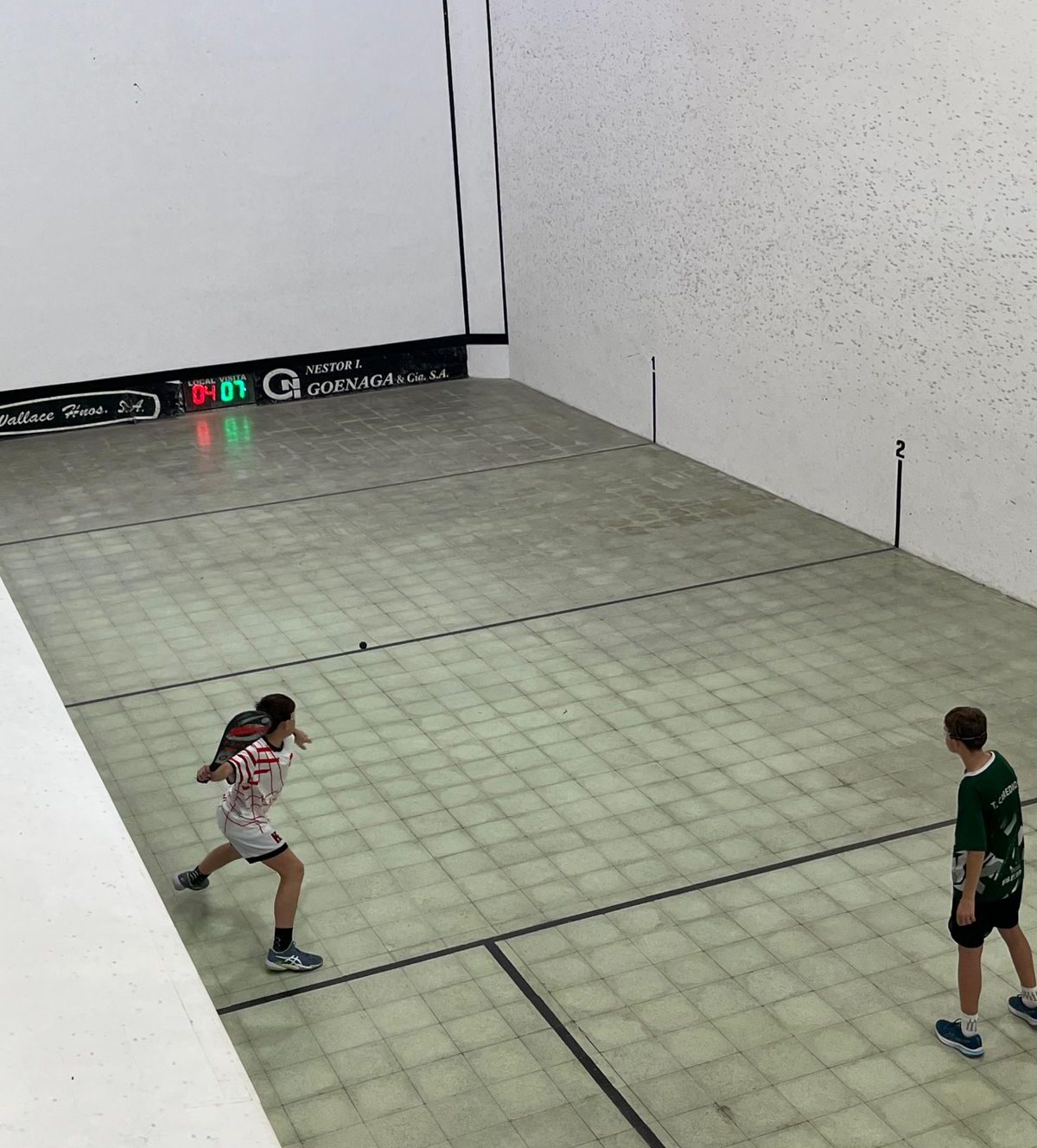 Simón Goñi Peón afronta un nuevo desafío en el Torneo Provincial de Pelota Paleta