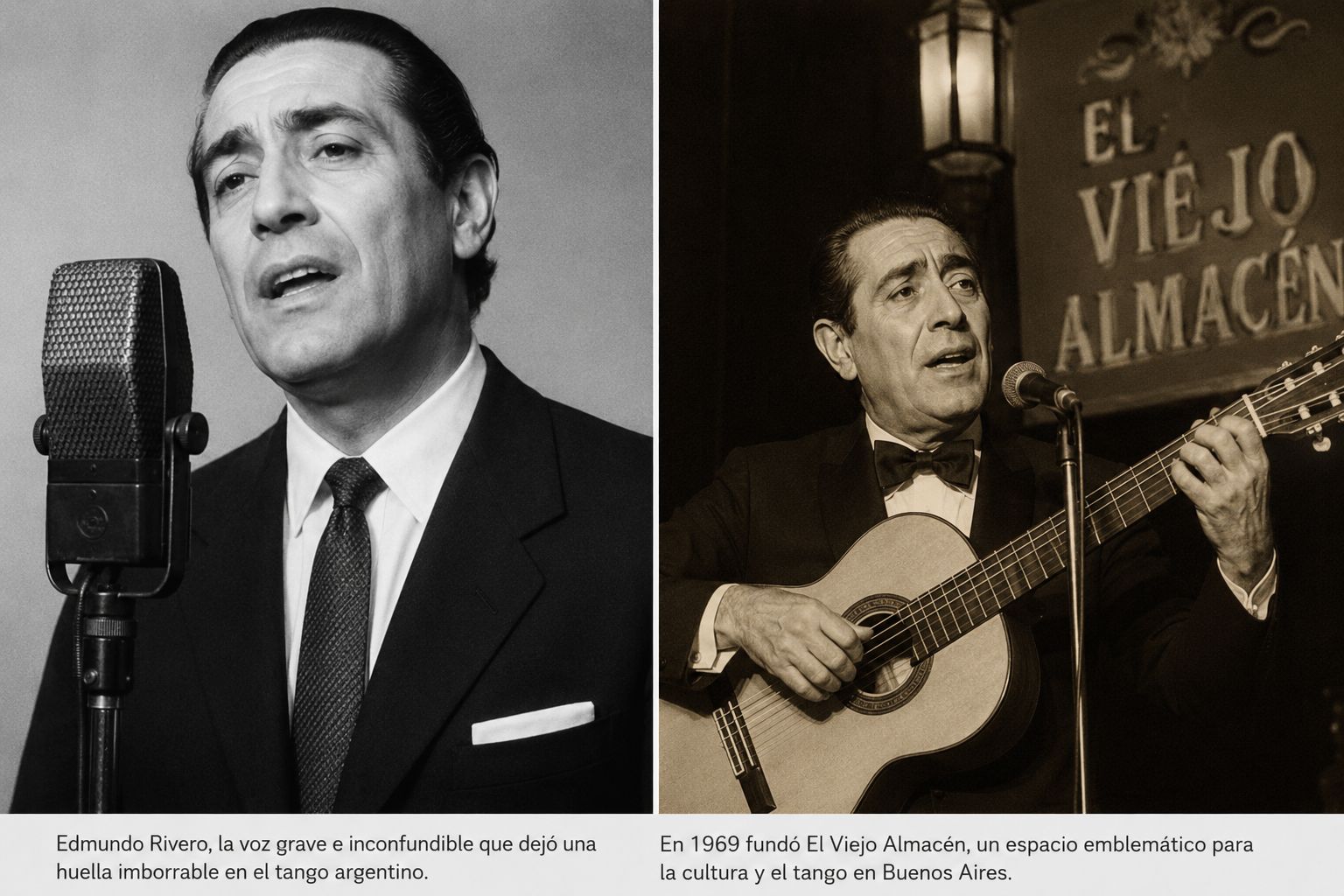 Edmundo Rivero, el cantor que le dio una voz distinta al tango