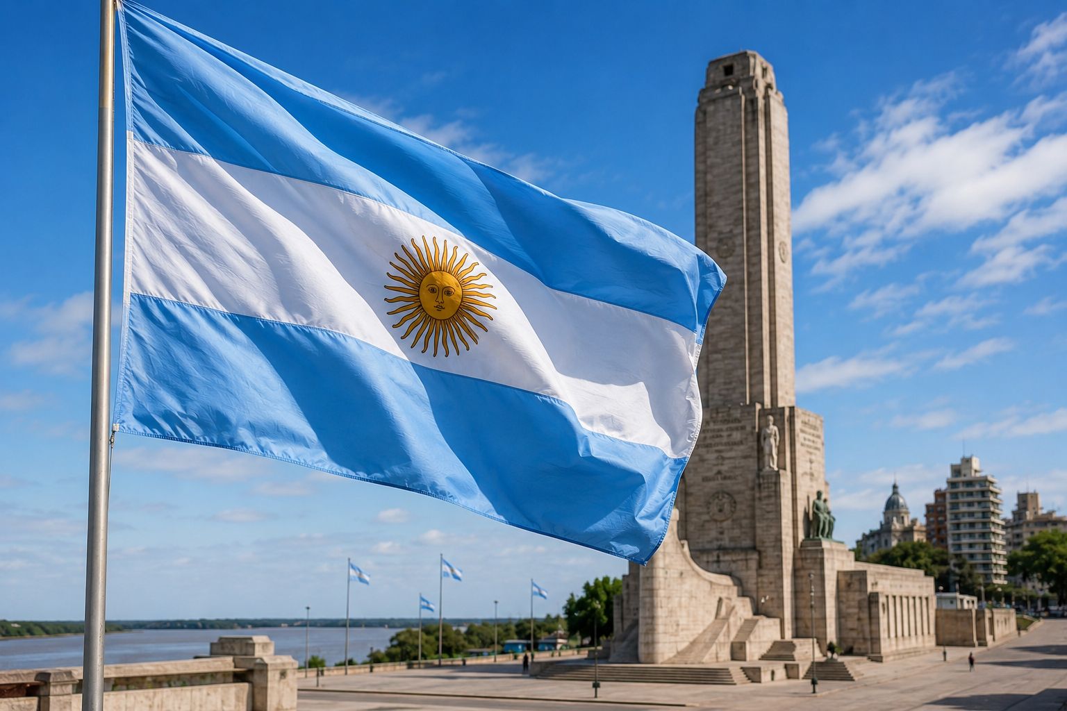 Día de la Bandera: El espiritu de lucha y sentido de pertenencia, se hace notar en todos los hogares del pueblo argentino.